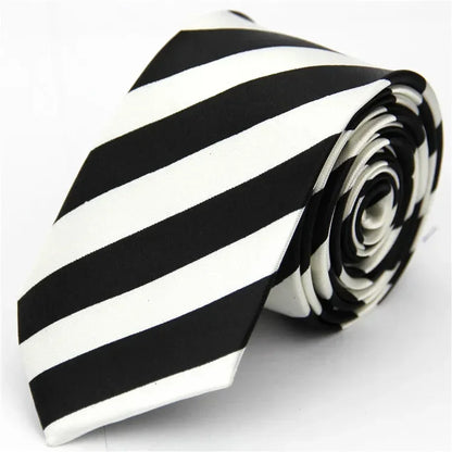 Fashion Ties Narrow Skinny Neckties Unisex