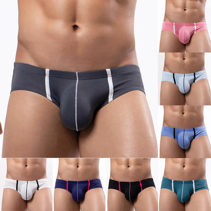 Men Mesh Briefs U Convex Pouch Design Underwear