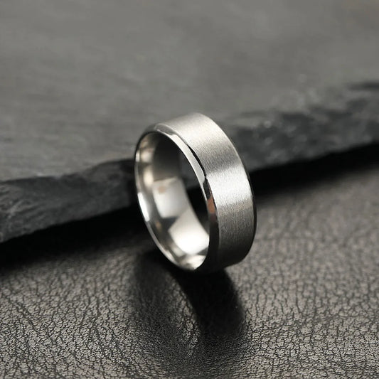 Fashion Jewelry Unisex Ring Stainless Steel