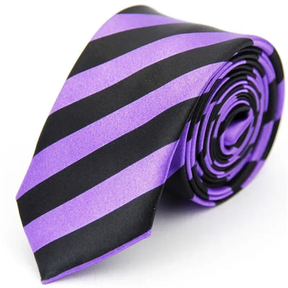 Fashion Ties Narrow Skinny Neckties Unisex