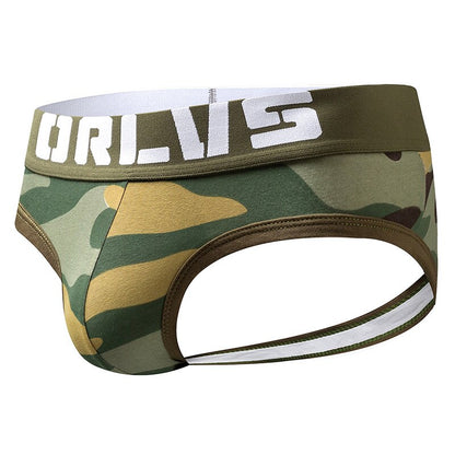 Men's Briefs Jockstraps Style Camouflage Underwear
