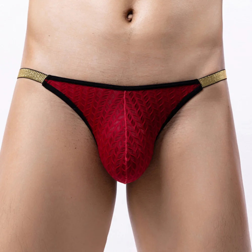 Men Sexy Breathable Low Waist Briefs Underwear