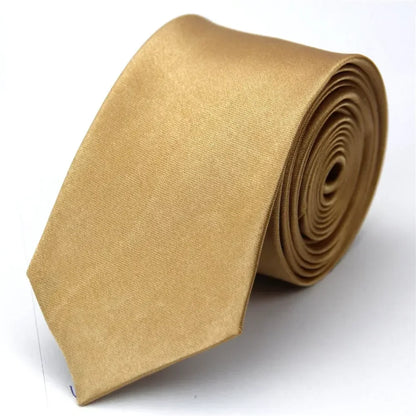 Fashion Ties Narrow Skinny Neckties Unisex
