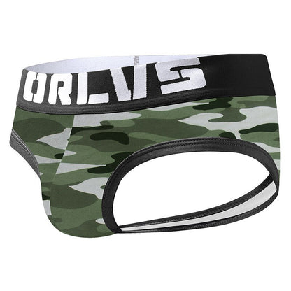 Men's Briefs Jockstraps Style Camouflage Underwear