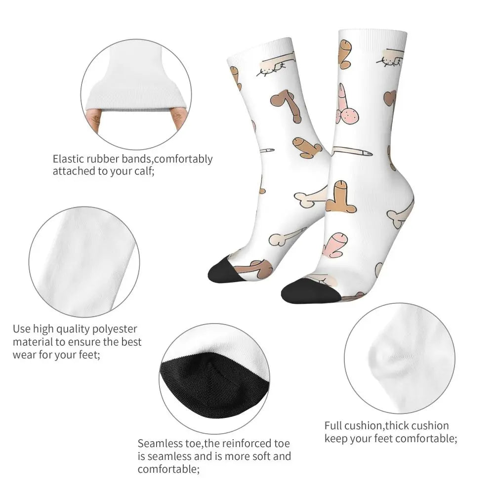 "Sexy Male Member" Unisex Art Socks