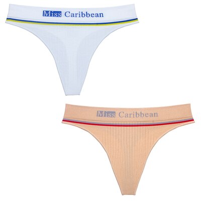 2 pcs Male Tight Thong Briefs Panties Seamless Underwear