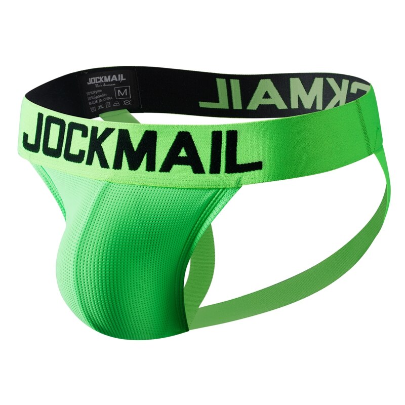 Men Sexy Mesh Jockstrap Backless Underwear
