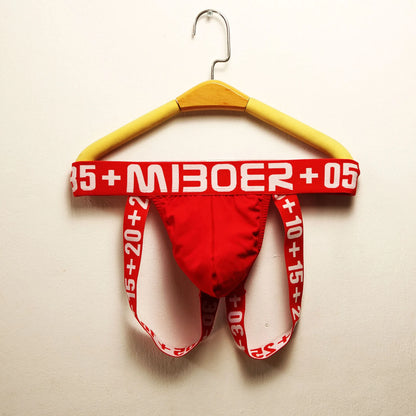Men's Sexy Jockstraps U Bulge Bag Elastic Design Underwear