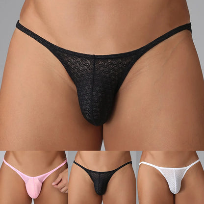 Herren-Spitzenslips – Tanga-Unterwäsche, sexy & dehnbar