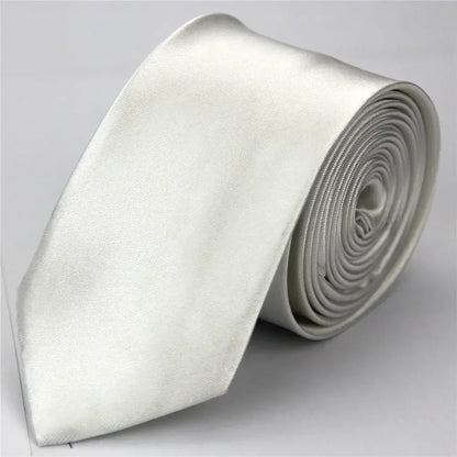 Fashion Ties Narrow Skinny Neckties Unisex