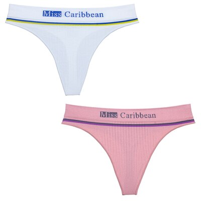 2 pcs Male Tight Thong Briefs Panties Seamless Underwear