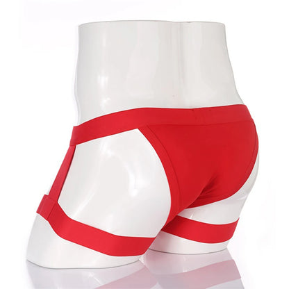 Men's Sexy Jockstrap Stockings Style Underwear