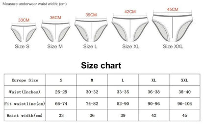 Men's Transparent Thong Underwear with Elephant Trunk Pouch Style