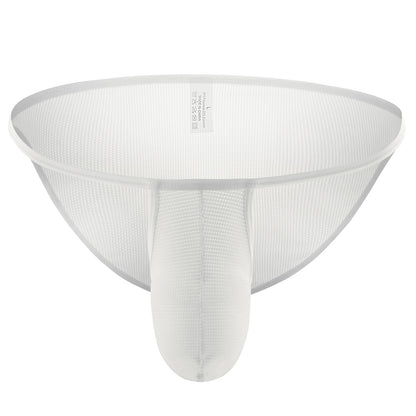 Men’s Low Rise Mesh Thong Briefs Underwear