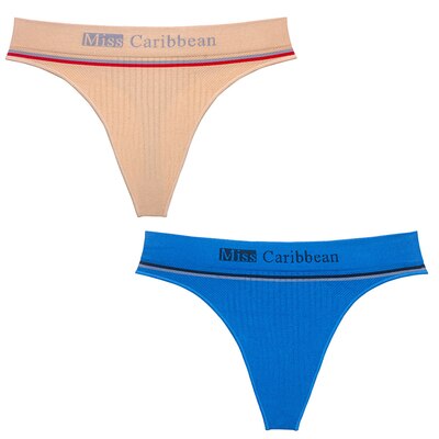 2 pcs Male Tight Thong Briefs Panties Seamless Underwear