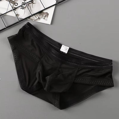 Men's Briefs Ultra-thin Ice Silk Panties Underwear