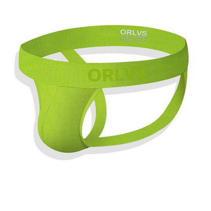 galleryman.com- Soft Male Jockstrap Underwear Green