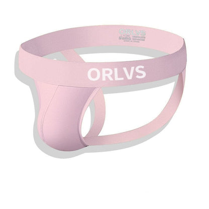 galleryman.com- Soft Male Jockstrap Underwear Pink