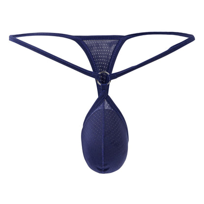 galleryman.com - Men G-Strings Thong Fashion Underwear Navy Blue