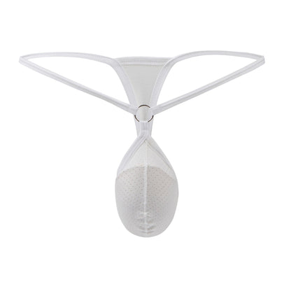 galleryman.com - Men G-Strings Thong Fashion Underwear White