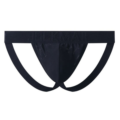 galleryman.com - Men Sexy Jockstrap Breathable & Comfortable Underwear Black