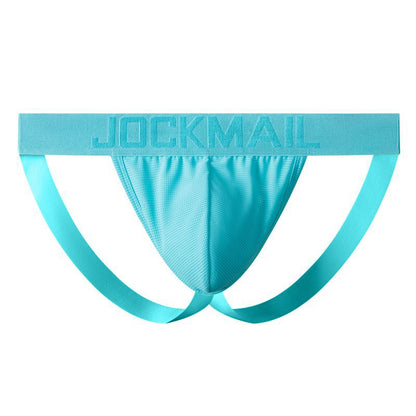 galleryman.com - Men Sexy Jockstrap Breathable & Comfortable Underwear Turquoise