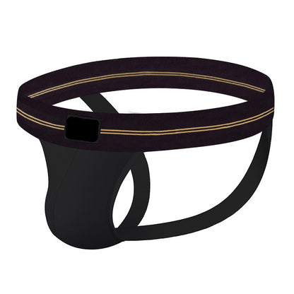 galleryman.com - Men Sexy Stylish Jockstraps Underwear Black