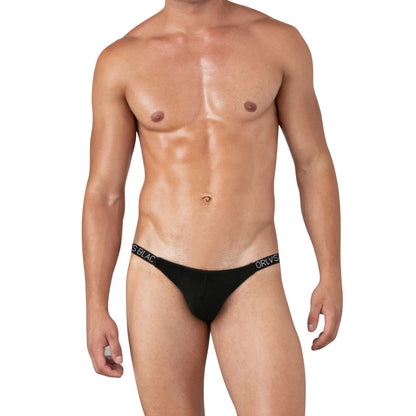 galleryman.com - Men Sexy Thong G-String Briefs Underwear Black