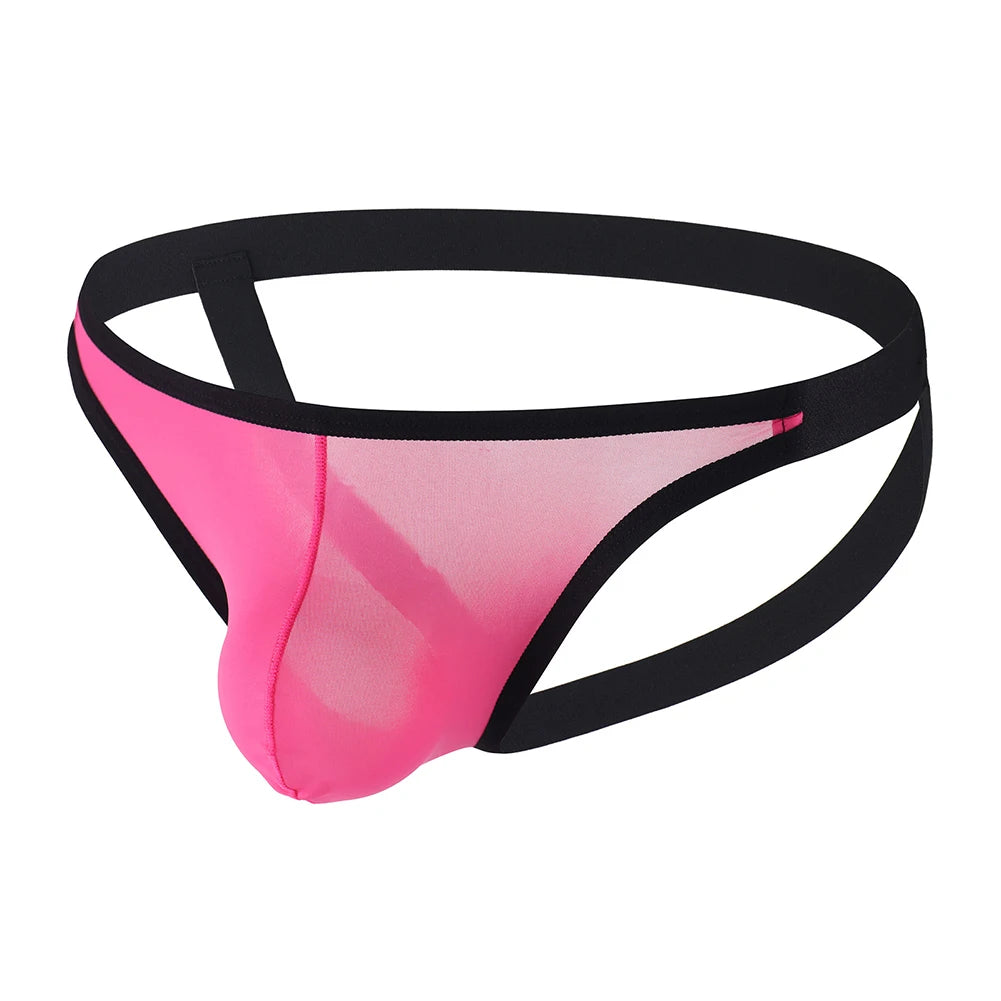 galleryman.com - Men's Sexy Briefs Jockstraps Underwear Pink Black