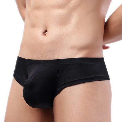 galleryman.com - Men's Sexy Briefs U Convex Bulge Pouch Underwear Black