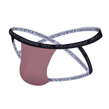 galleryman.com - Men's Sexy Crossover Jockstrap Underwear Pink