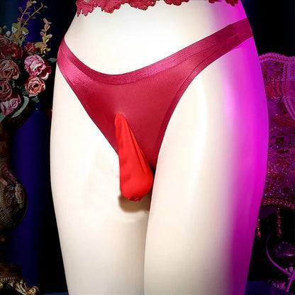 galleryman.com - Sexy Men Pouch Panties Lingerie Underwear Red