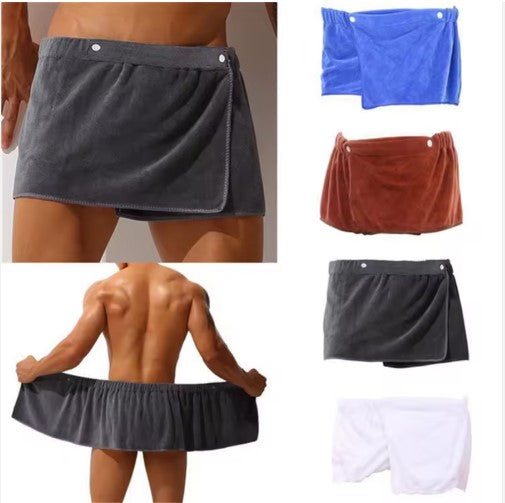Men’s Adjustable Wrap Towel – Bath & Beach by Gallery Man