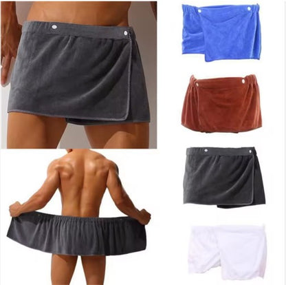 Men’s Adjustable Wrap Towel – Bath & Beach by Gallery Man