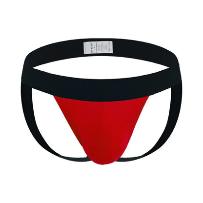 Men's Classic Elastic Jockstrap in Red by Gallery Man
