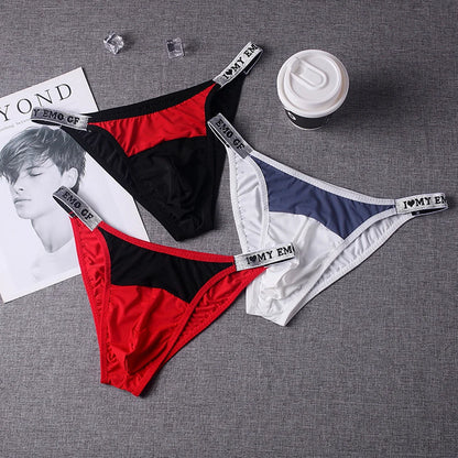 Men's Elastic Emo GF Briefs Thong Style with Raised Pouch by Gallery Man