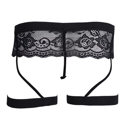 Men's Fashion Lingerie Underwear in Black by Gallery Man