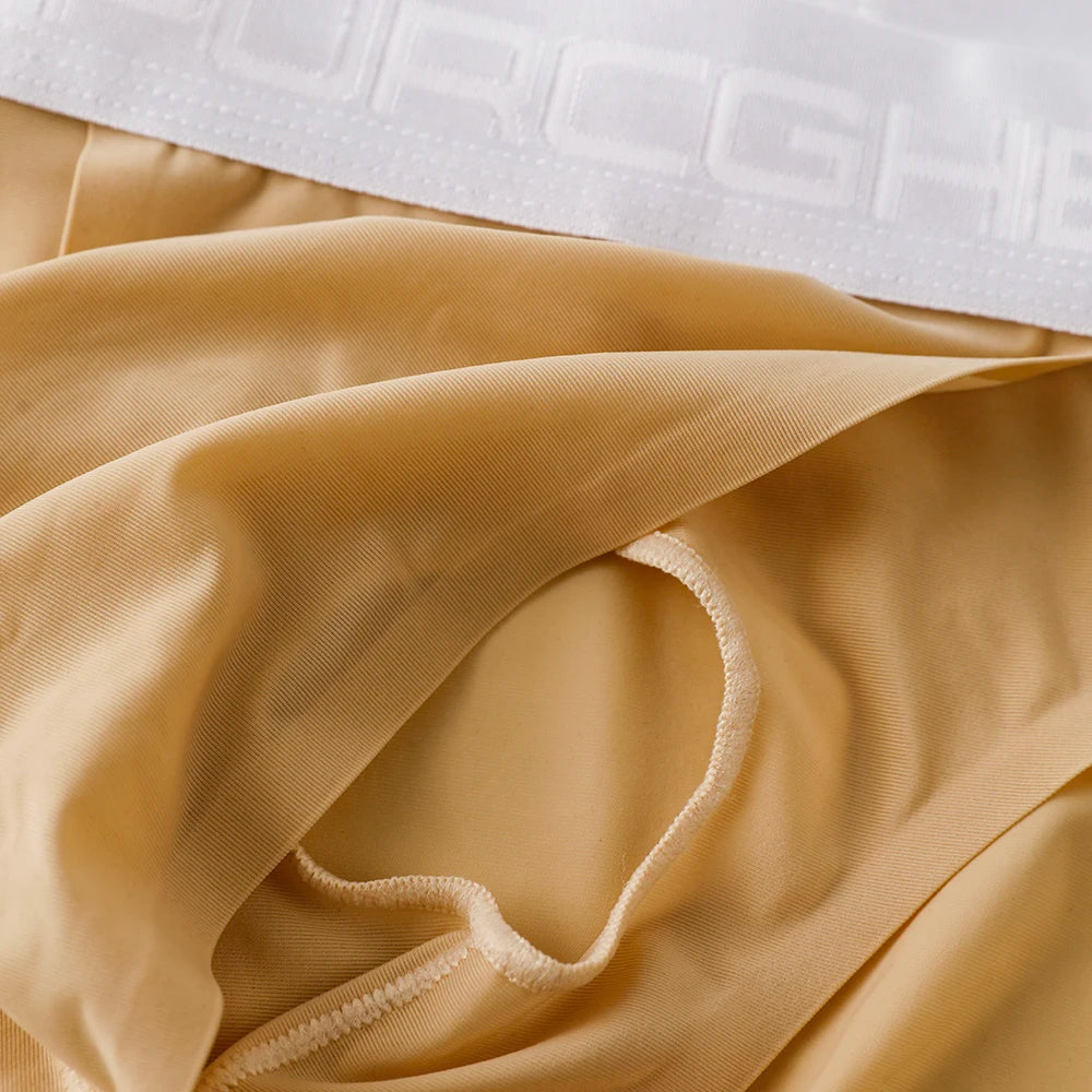 Men’s Ice Silk Ultra-Thin Briefs with Raised Comfort Pouch by Gallery Man