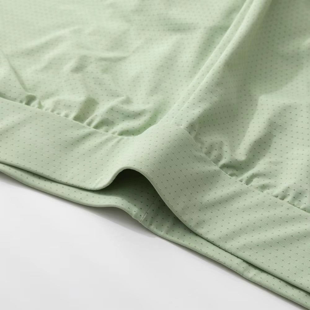 Men’s Mesh Jockstrap-Inspired Open Side Lounge Underwear in Green by Gallery Man