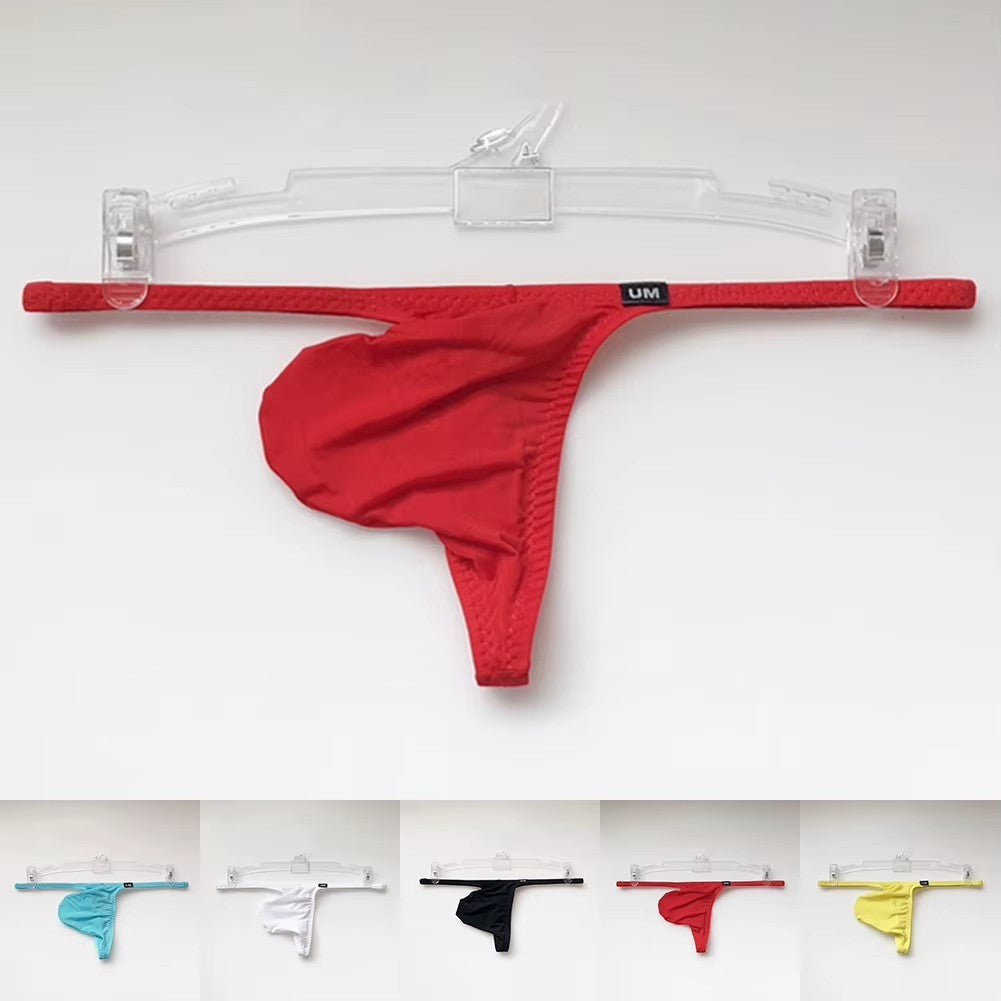 Men's Micro T-Back Thong with Raised Pouch by Gallery Man