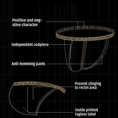 Men Sexy Elegant Cotton Briefs Underwear by Gallery Man