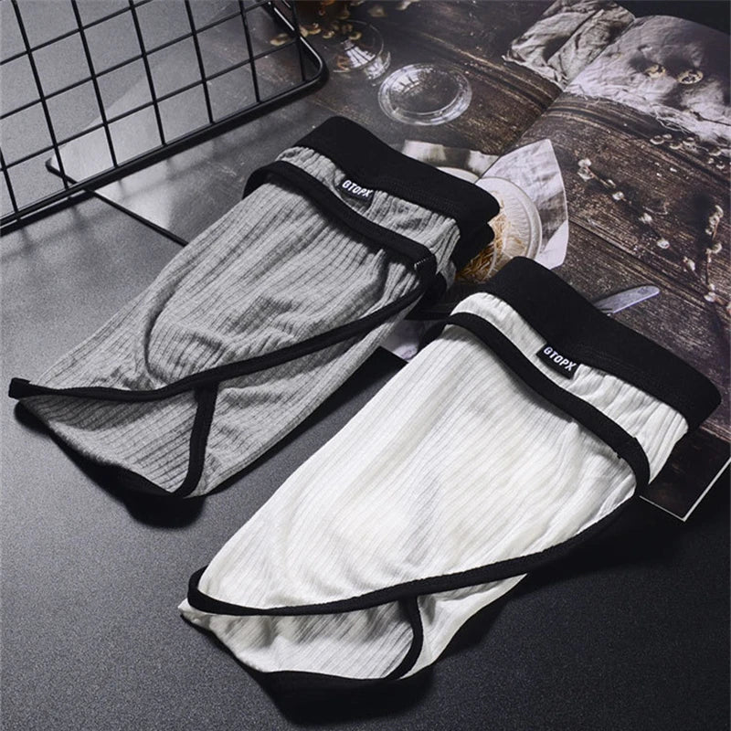 Men's Briefs with Raised U Convex Pouch by Gallery Man