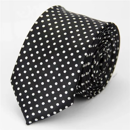 Fashion Ties Narrow Skinny Neckties Unisex