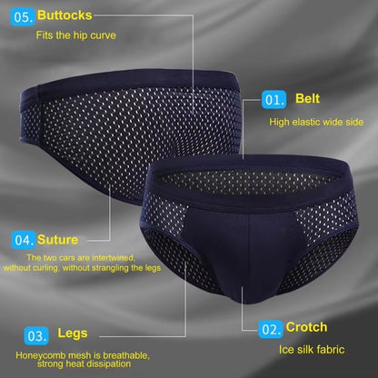 galleryman.com - Men's Briefs Translucent Underwear