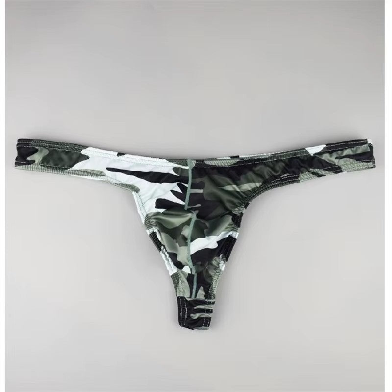 Men's Sexy Camouflage T-Thong Underwear