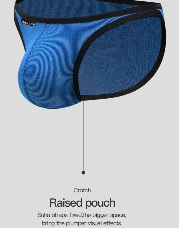 Herren U-konvexe Design Slips Bequeme Unterwäsche