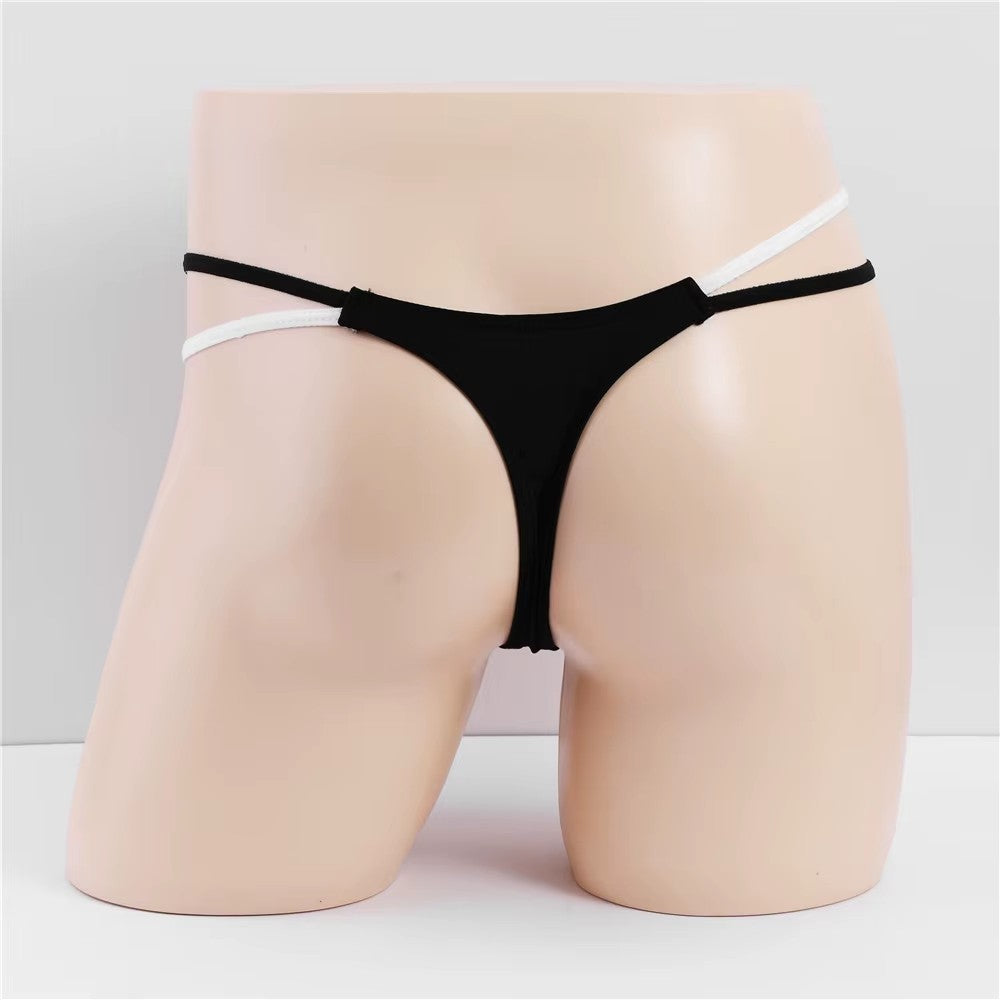 Men's Double Waistband Micro Thong Underwear