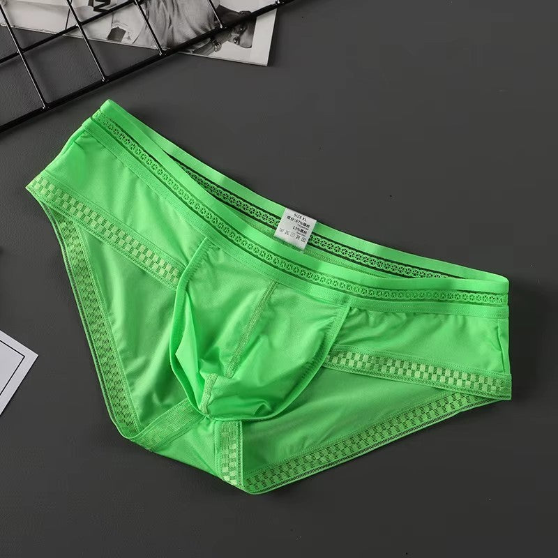 Men's Briefs Ultra-thin Ice Silk Panties Underwear