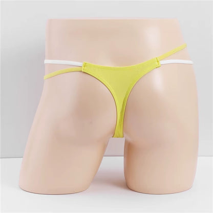 Men's Double Waistband Micro Thong Underwear