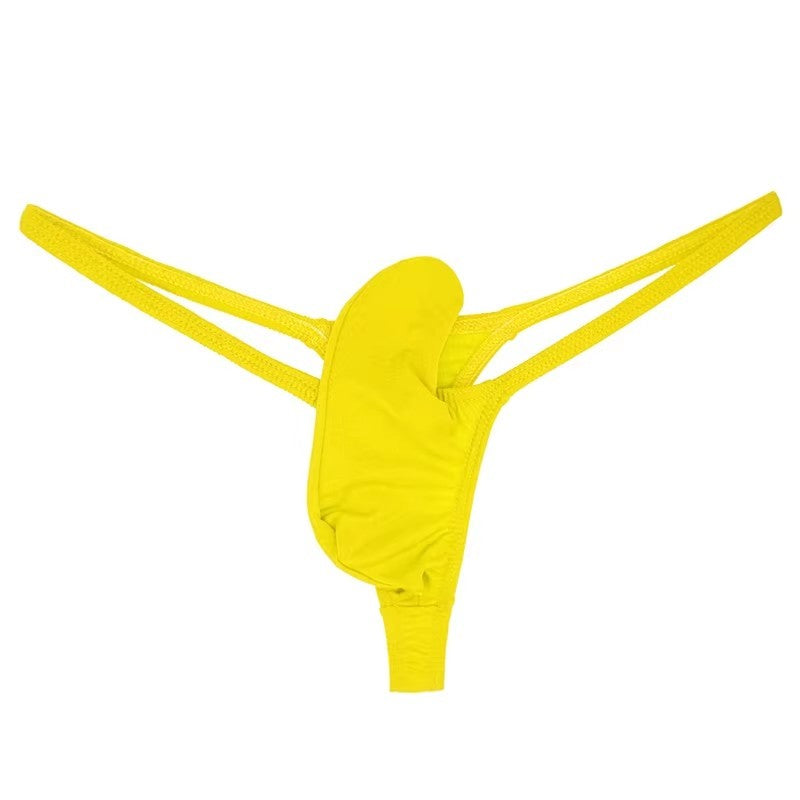 Men's Sleeve Stretch Elephant Nose Thong Underwear